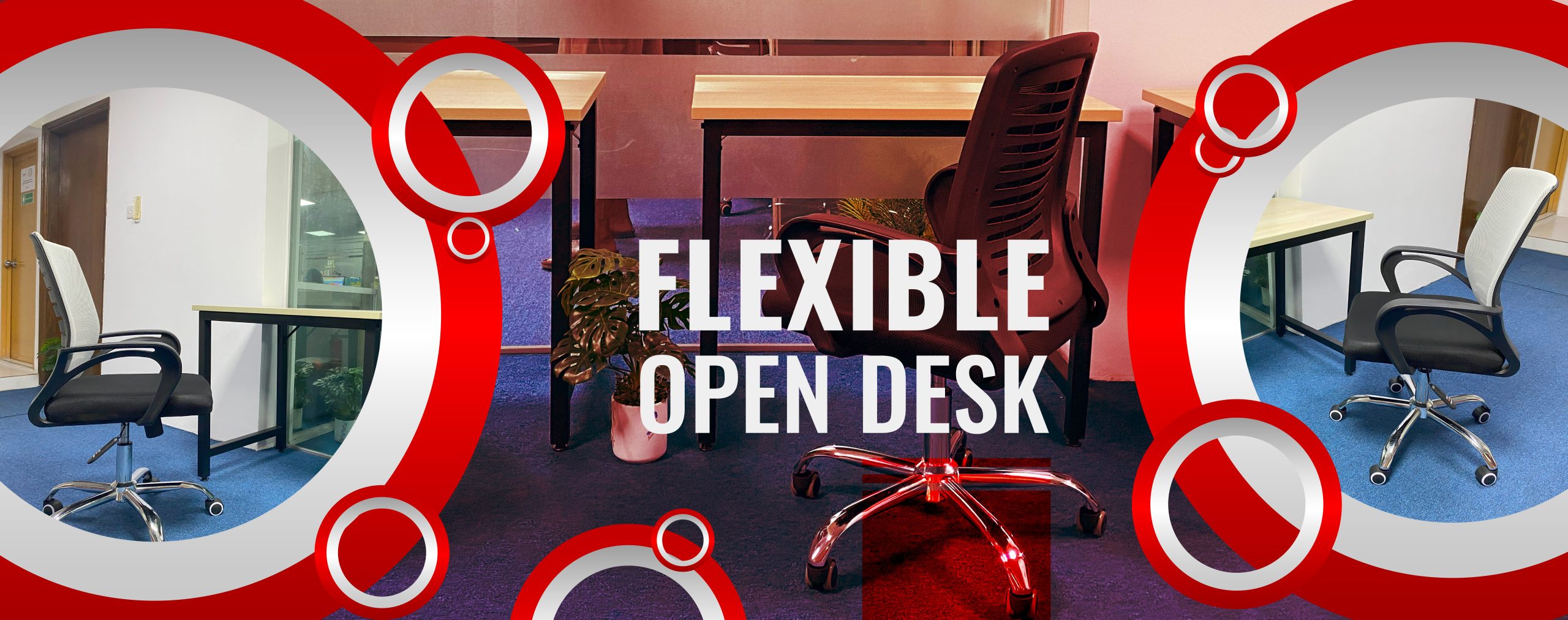 Flexible Open Desk Office Service In Dhaka