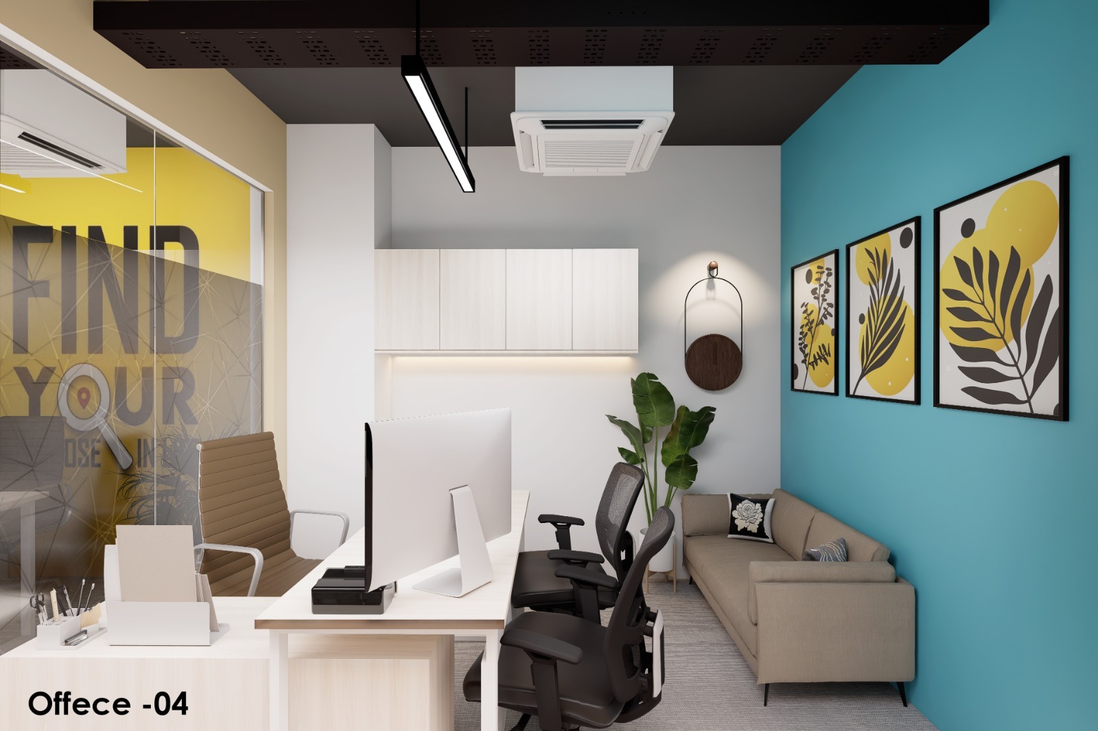 Virtual office at ShareOn coworking space in Bangladesh